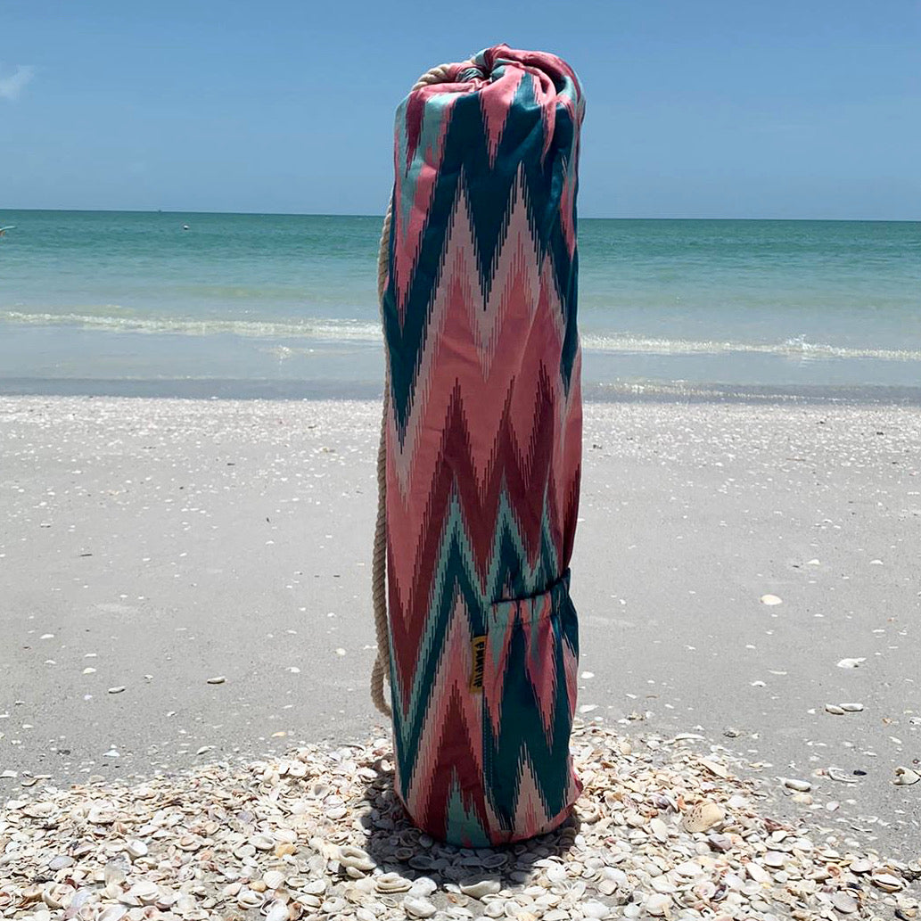 Zig Zag Yoga Mat Bag