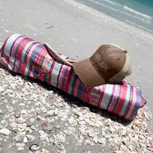 Vibrant Stripes Yoga Mat Bag